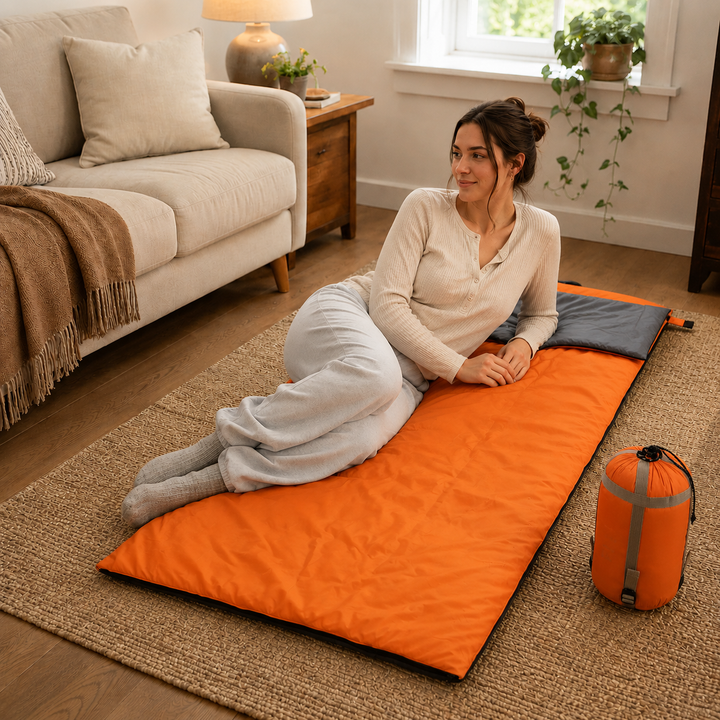 Moderner Design-Umschlag-Schlafsack, ultraleicht für Reise und Freizeit.