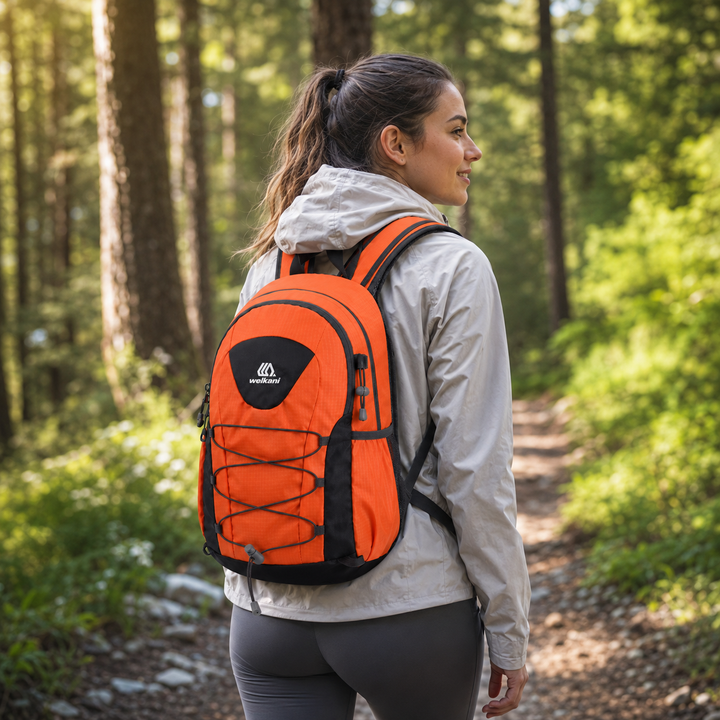 Unisex ultraleichter Tagesrucksack für Wanderungen im Freien, wasserabweisend & komfortabel.