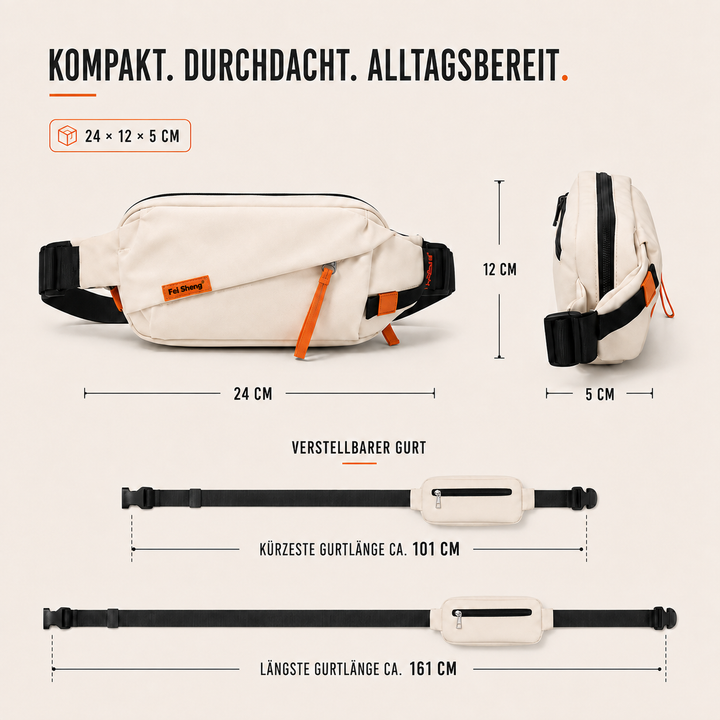 Praktische Oxford-Gewebe-Schultertasche, perfekt für Reisen und den täglichen Gebrauch, langlebig.