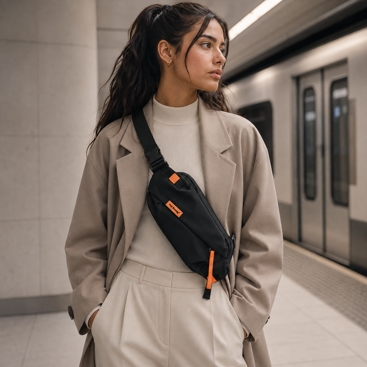 Lässige Unisex Crossbody-Brusttasche aus Oxford-Gewebe für Alltag & Reise, stilvoll & praktisch.
