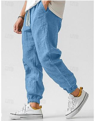 Bequeme Herren-Cargohose hochtailliert, gerader Schnitt für optimalen Komfort, vielseitige Freizeithose in modernem Stil.