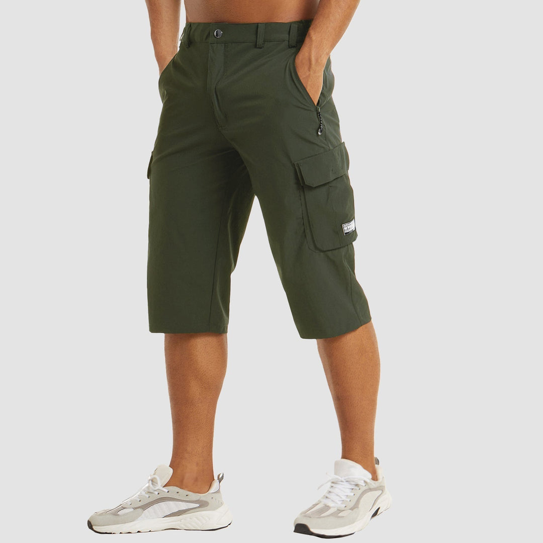 Herren Sommer Cargo Shorts mit vielen Taschen, bequem und atmungsaktiv für jede Outdoor-Aktivität.