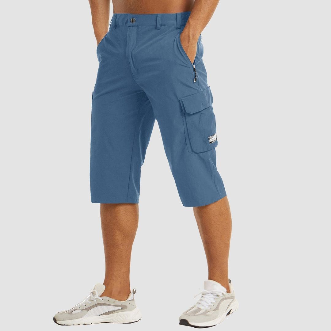 Strapazierfähige Herren Outdoor Cargo Shorts, schnelltrocknend und ideal als Wander- oder Freizeithose.