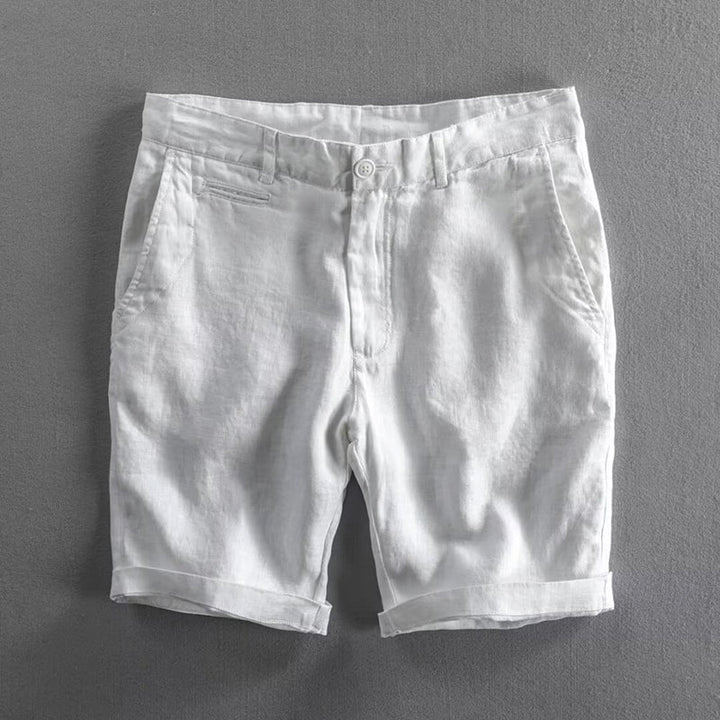 Bequeme Herren Shorts für den Sommer in kniehoher Passform, ideal für Freizeit & Alltag.