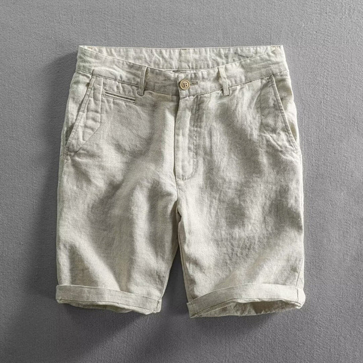 Atmungsaktive, kniehohe Herren Shorts für entspannte Sommertage, super bequem & vielseitig.