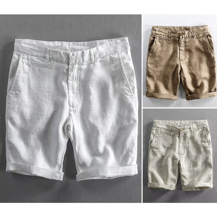 Komfortable & stilvolle Herren Shorts für den Sommer. Atmungsaktiv, kniehoch und perfekt für Freizeit.