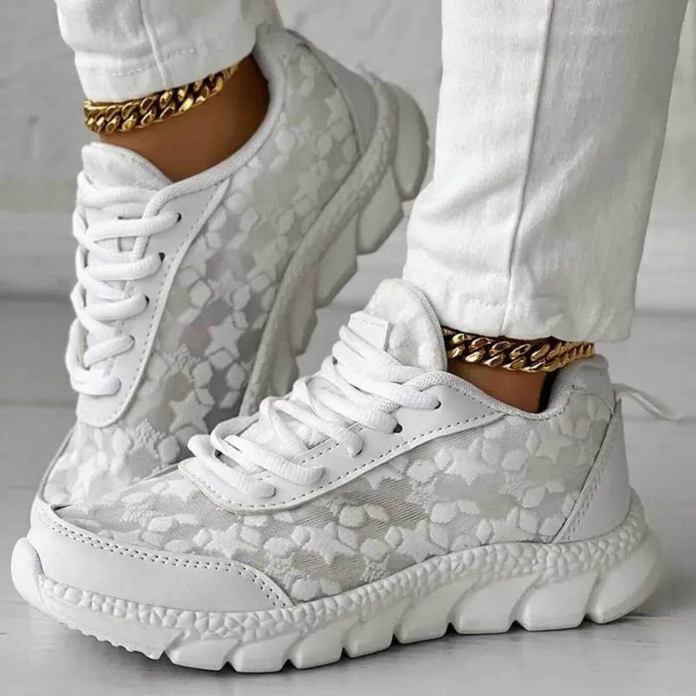Stylische, leichte Komfortschuhe für Damen, atmungsaktiv und ideal für Freizeitaktivitäten.