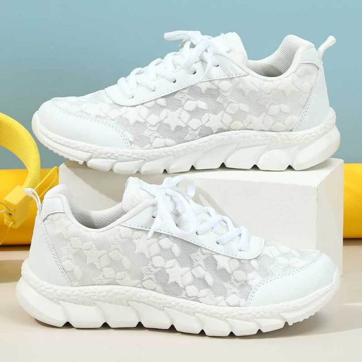 Moderne Damen Komfortschuhe, atmungsaktiv & leichtgewichtig, mit orthopädischer Fußstütze für Stil und Wohlbefinden.