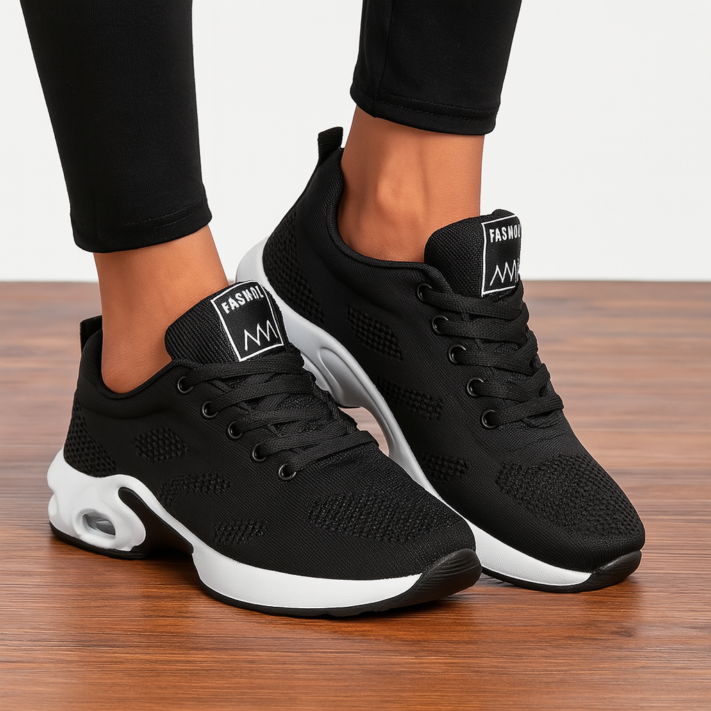 Leichte & atmungsaktive Damen Laufschuhe für Training und Sport. Bequeme Fitness Sneakers mit guter Traktion.