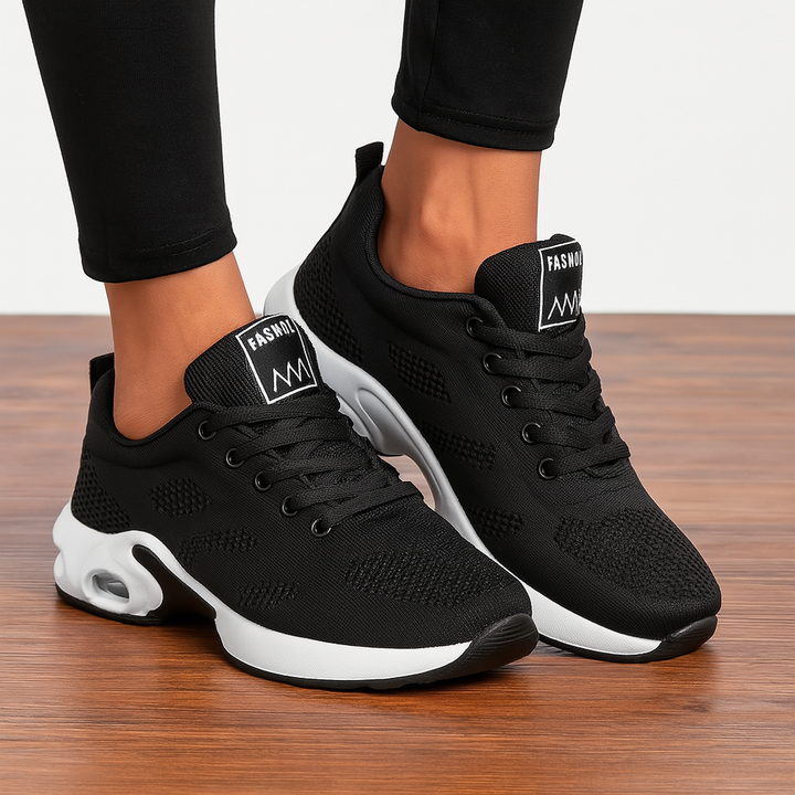 Leichte & atmungsaktive Damen Laufschuhe für Training und Sport. Bequeme Fitness Sneakers mit guter Traktion.