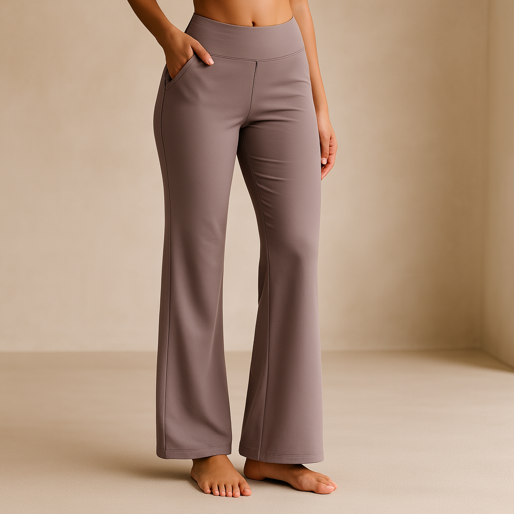 Vielseitige Damen Stretchhose. Perfekt für Büro, Freizeit & jeden Anlass. Bequem & stylisch.