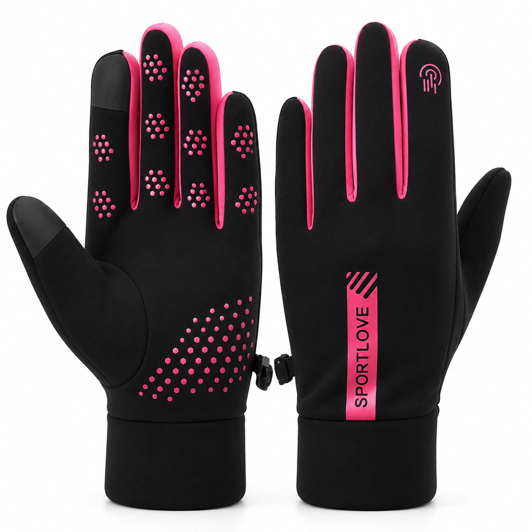 Outdoor-Winterhandschuhe unisex: wasserdicht, Touchscreen, für Radfahren & Wintersport, isoliert.