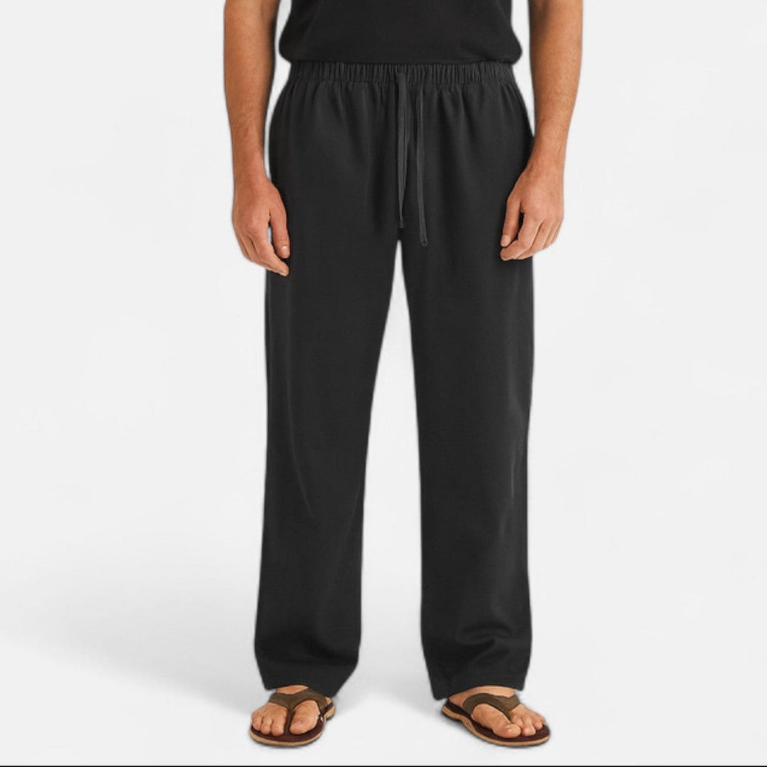 Herren leichte Relaxhose mit weitem Schnitt für maximalen Komfort und entspannte Freizeit-Looks.