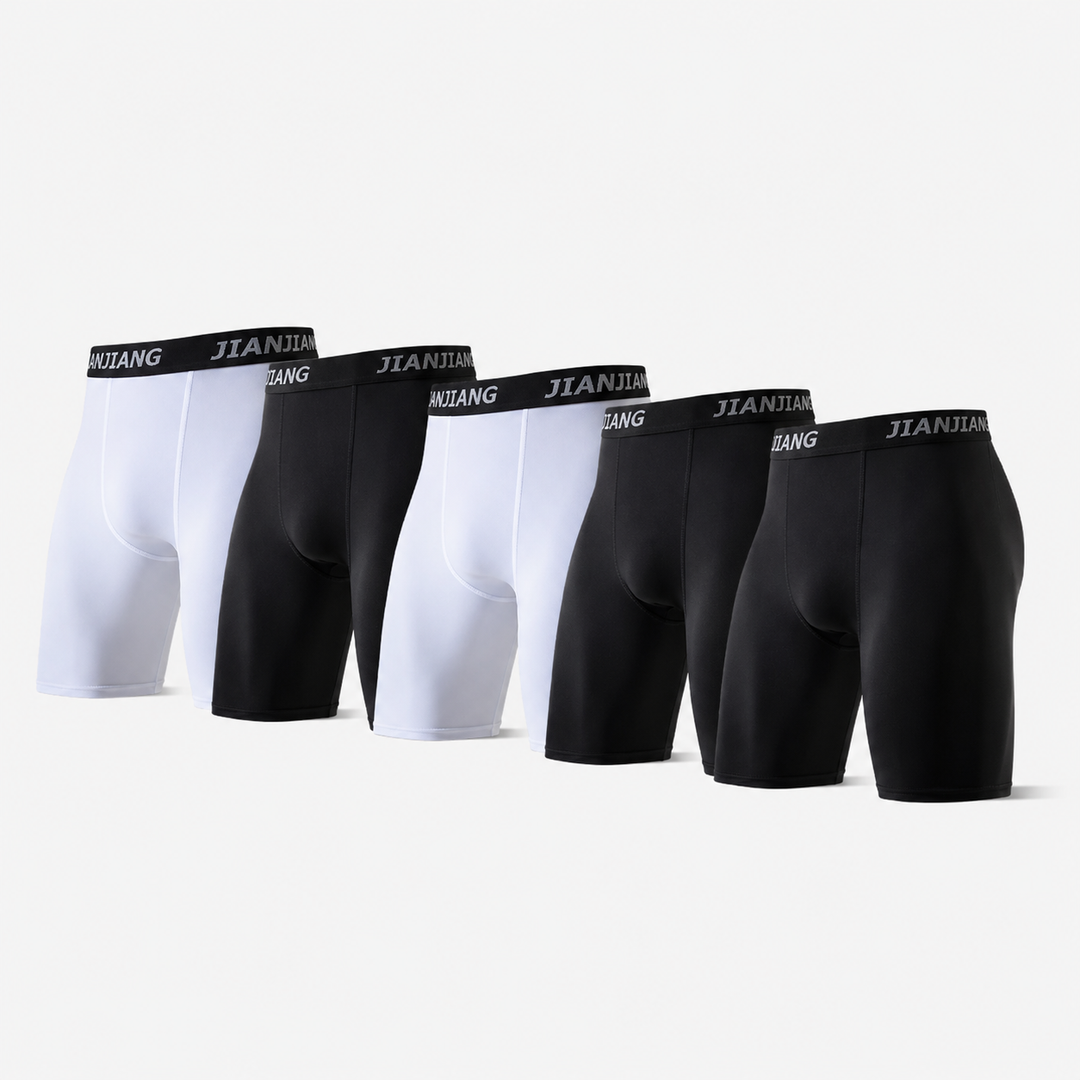 Bequeme Flexicore lange Herren-Boxershorts, atmungsaktive Unterwäsche für hohen Tragekomfort den ganzen Tag.