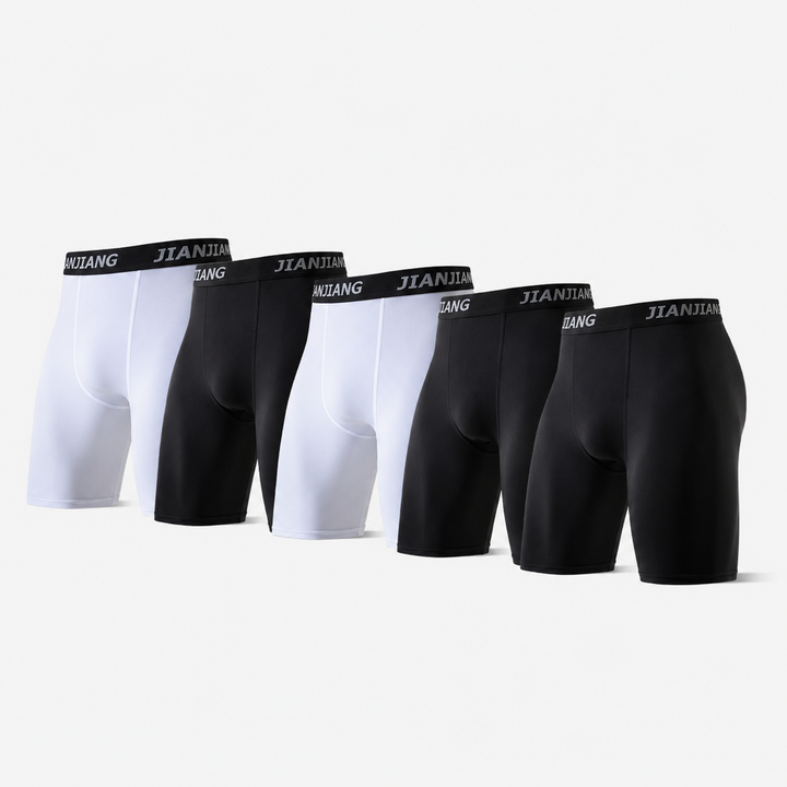 Bequeme Flexicore lange Herren-Boxershorts, atmungsaktive Unterwäsche für hohen Tragekomfort den ganzen Tag.