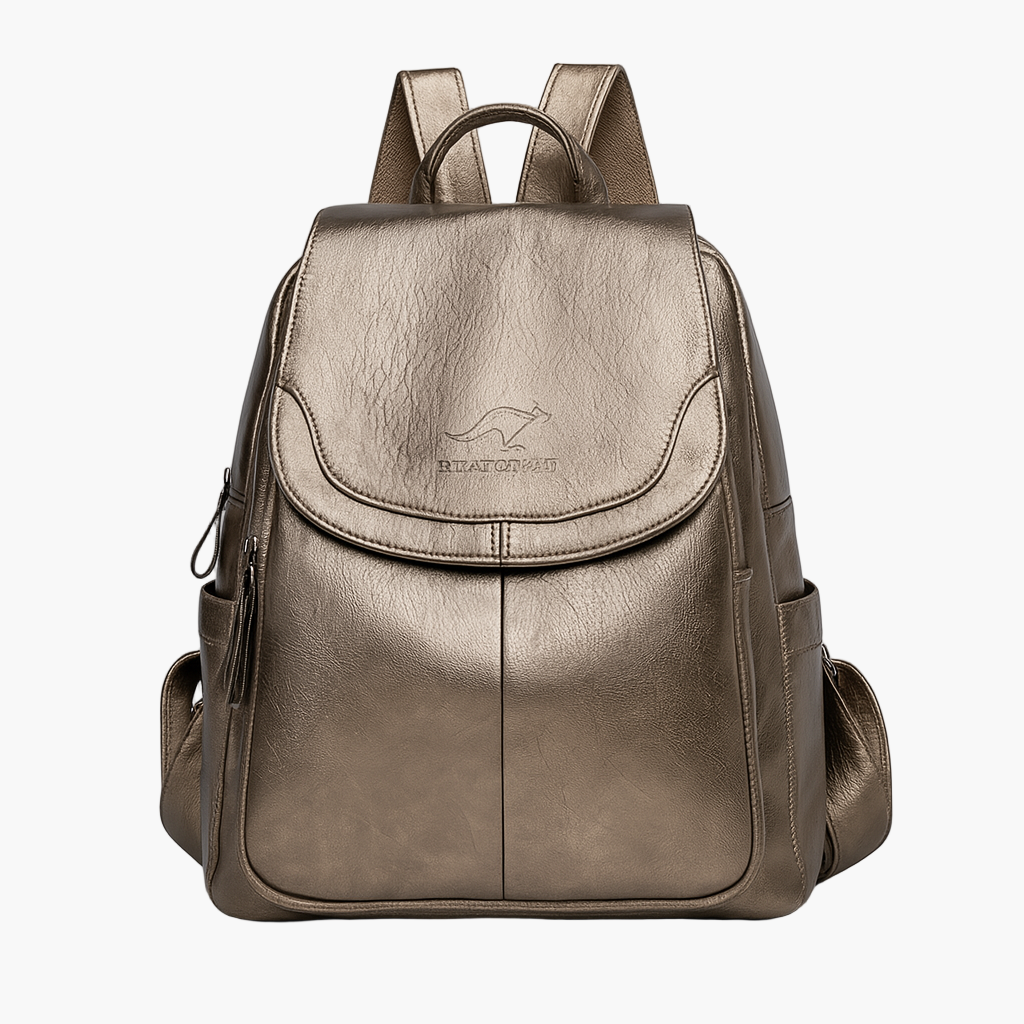 Offener Damen Rucksack mit geräumigen Fächern, praktisch für tägliche Essentials.