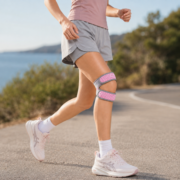 Unisex Patellastützband verstellbar für Knieschutz bei Sport & Alltag. Effektive Gelenkstütze & Schmerzlinderung.