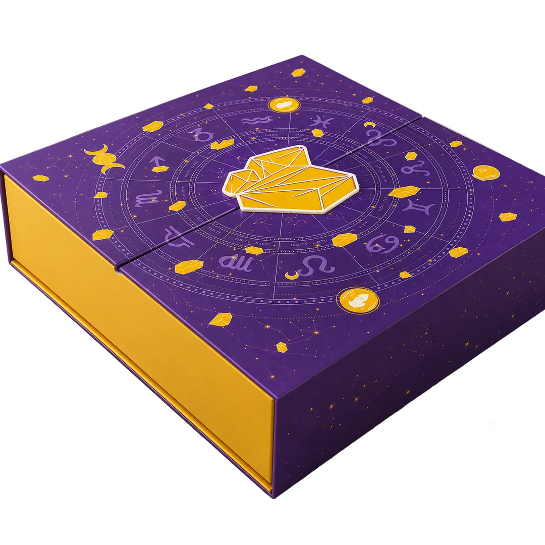 Halloween Kristall-Adventskalender mit 31 Überraschungen für den Oktober. Ideales Halloween-Geschenk.