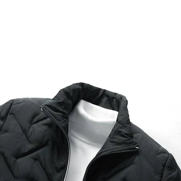 Hochwertiger Herrenmantel, klassischer Übergangsmantel, warmer Langarm-Outerwear für Business und Freizeit.