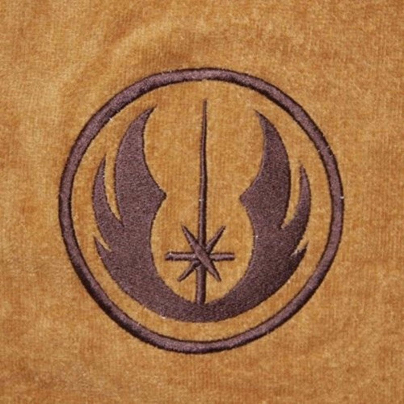 Extralanger Herren Bademantel mit Kapuze im Jedi & Sith Cosplay Design. Luxuriöser Morgenmantel.