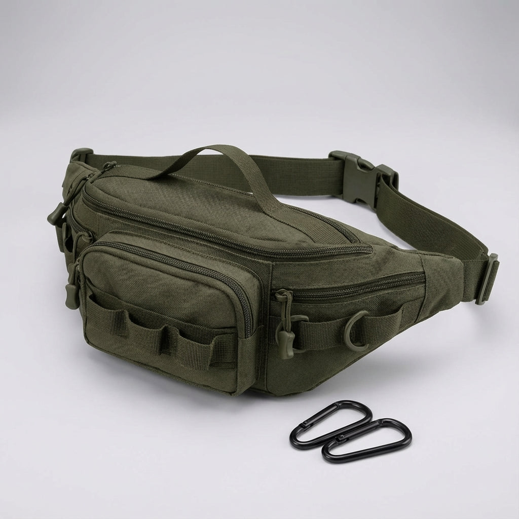 Unisex taktische RangerPack Hüfttasche. Praktisch für Outdoor-Sport, Reise & Militär-Look.