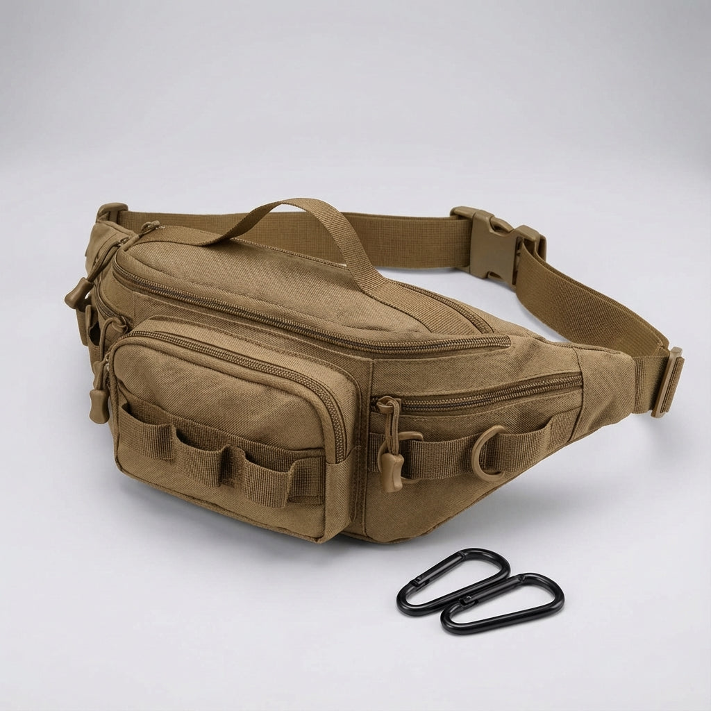 Moderne RangerPack Hüfttasche für optimale Organisation im Outdoor-Bereich & Alltag.