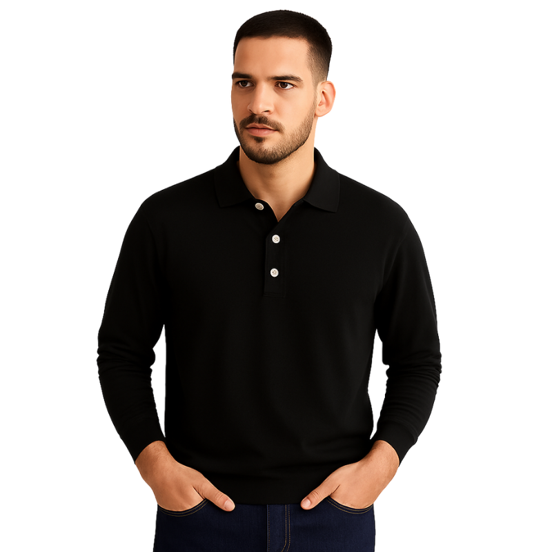 Schmal geschnittenes Herren Poloshirt Alex, perfekt für modische Freizeitlooks und stilvolle Anlässe.