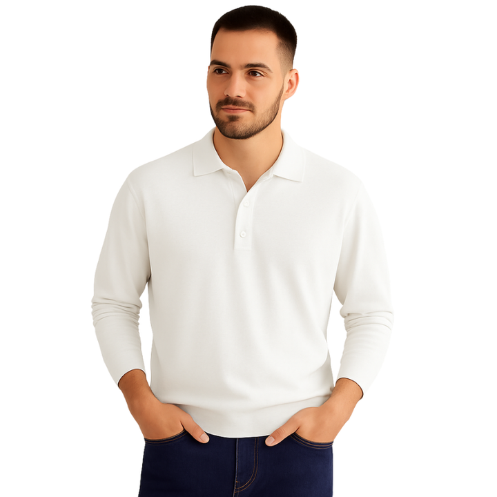Perfekt sitzendes Slim-Fit Poloshirt für Herren, ideal für Smart Casual und als Business Casual Oberteil.