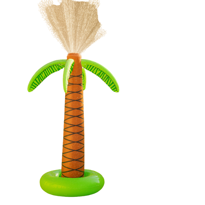 Aufblasbarer Baum-Wassersprinkler für Kinder; Wasserspaß & Abkühlung im Garten. Perfektes Outdoor-Spielzeug.