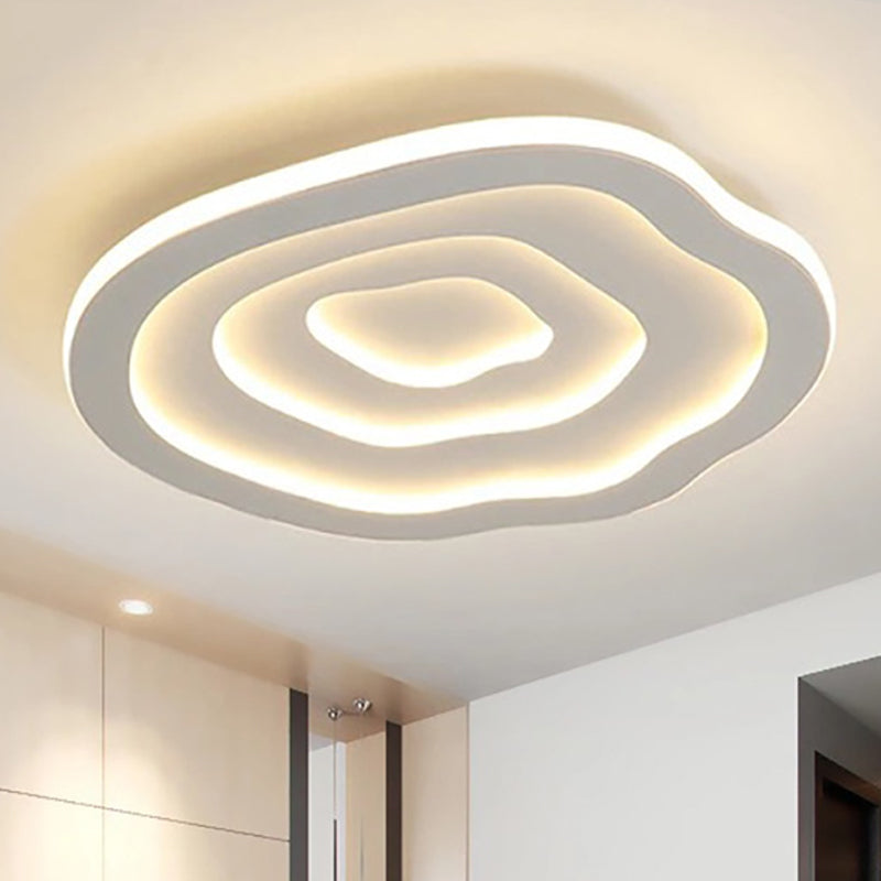 Energieeffiziente Acryl LED-Deckenlampe im modernen Design. Perfekt für Flur, mit hellem, einladendem Licht.