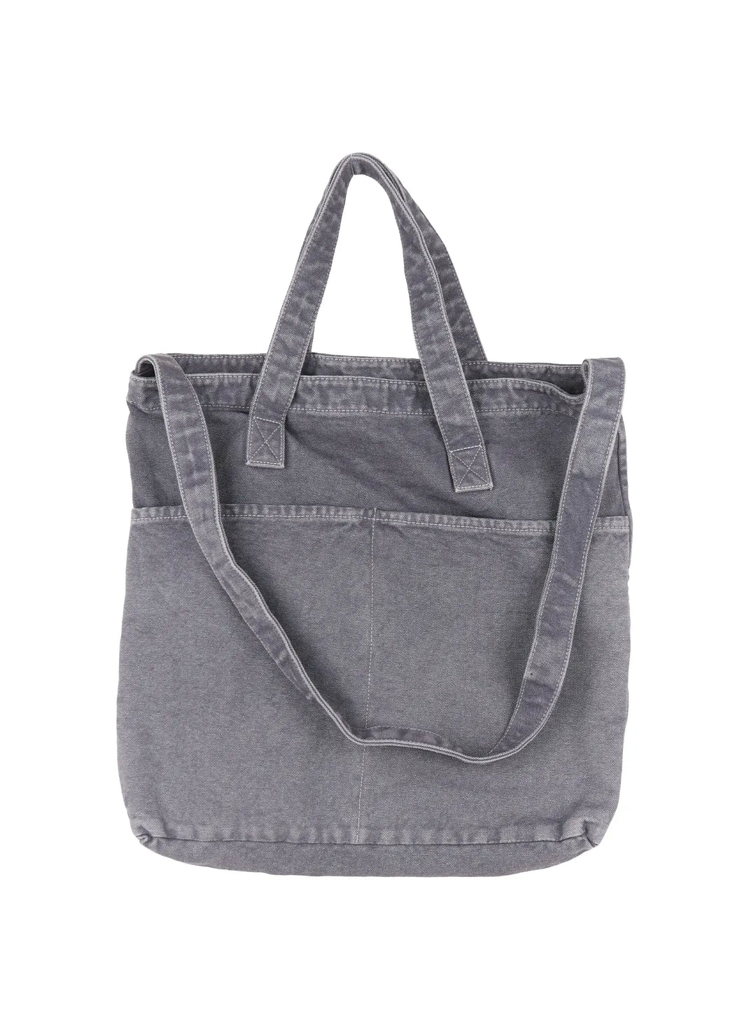 Gelbe Vintage Baumwolltasche für Herren; als Umhängetasche oder Tragetasche nutzbar, für Schule & Büro.