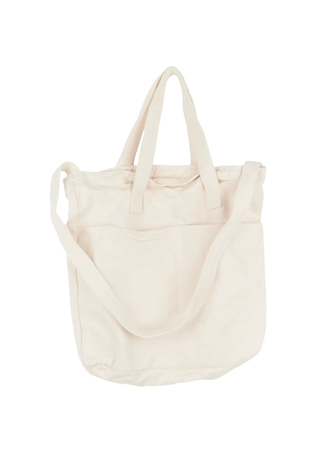 Herren Zwei-Wege Vintage Tasche aus Baumwolle; funktionales Design in Dunkelgrün für Schule und Büro.