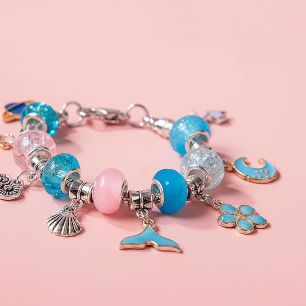 JewelMagic Bastelset: DIY Armbänder für Kinder, ein tolles Spielzeug & Geschenk für Mädchen.