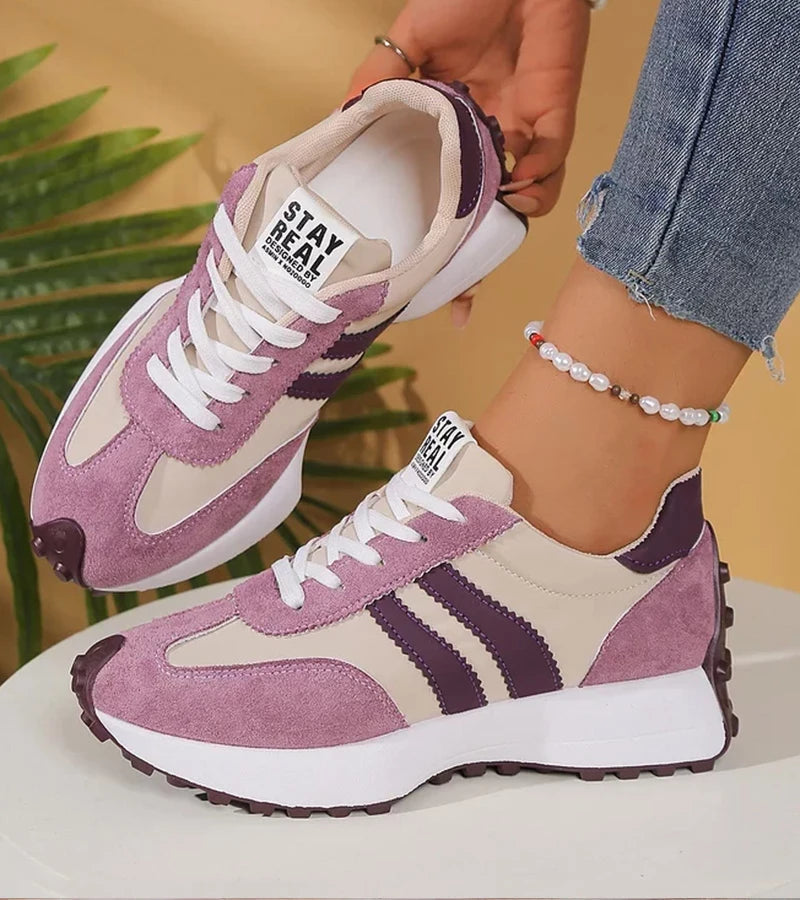 Halima Retro-Sneaker für Damen & Herren, moderne Interpretation des Vintage-Styles, vielseitig.