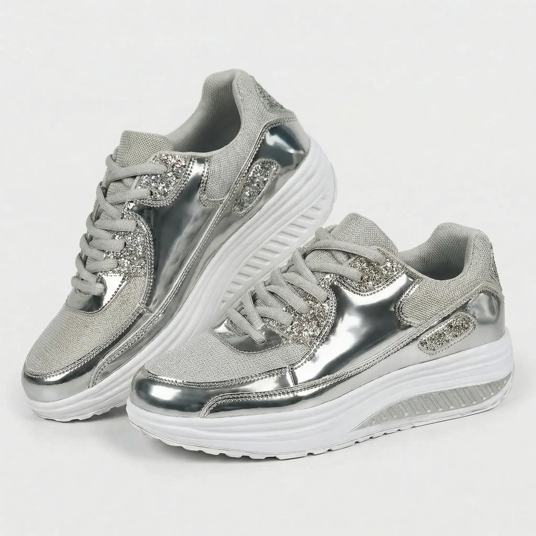 Bequemer Damen Orthopädischer Sneaker Leonora für höchsten Tragekomfort, perfekt als Alltagsschuh für gesunde Füße.