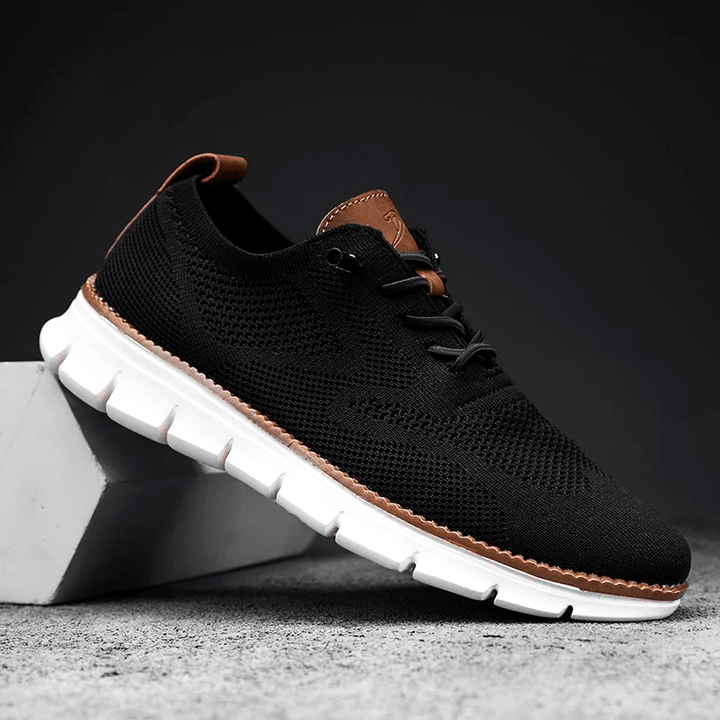 Robuste Sohle von Herren Sneakern, bietet Halt und Komfort. Atmungsaktive Freizeitschuhe für den täglichen Gebrauch.