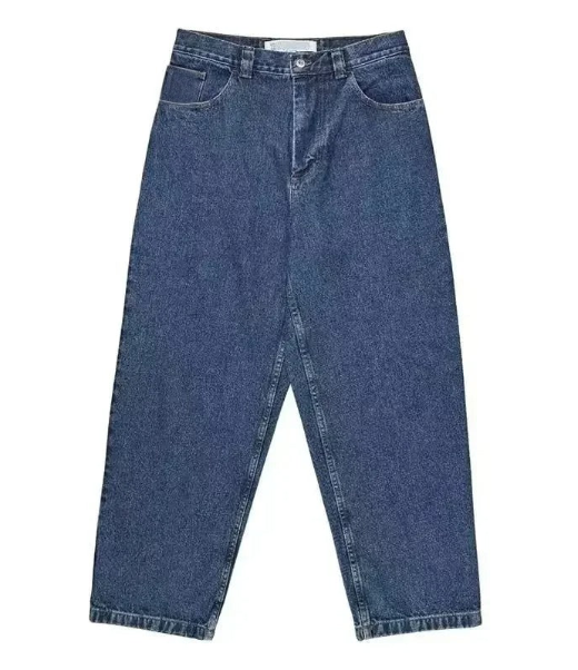 Stylische Herren Oversized Jeans, weite Streetwear Denim Hose, ideal für einen modernen Urban-Look. Trendige Passform.