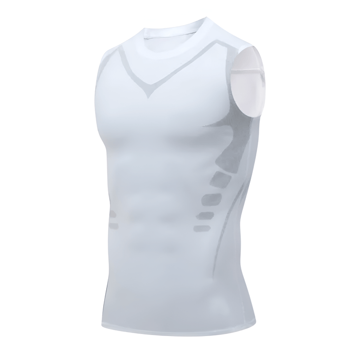 Atmungsaktive Unisex Shapingweste, ideal für Fitness & Sport, als Unterwäsche zur Figurdefinition.