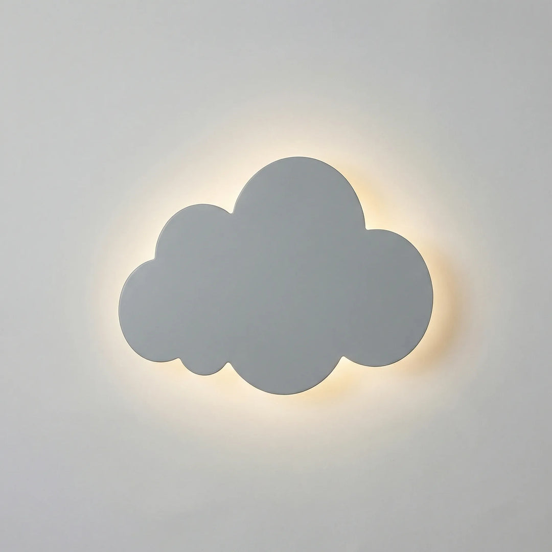 Moderne, dimmbare Wolken-Wandleuchte LED. Innenbeleuchtung für Wohnzimmer, Schlafzimmer & Kinderzimmer. Gemütliches Licht.