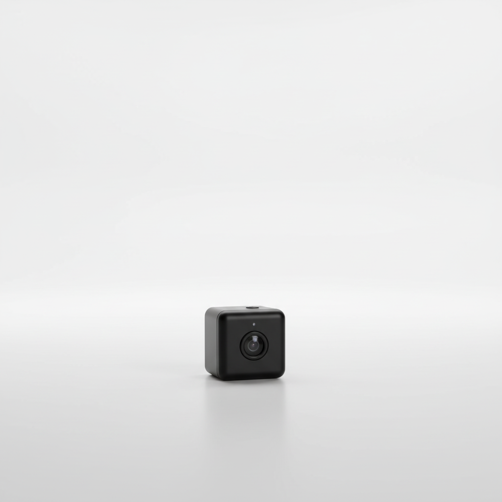 Drahtlose Mini Überwachungskamera IP65 mit Nachtsicht, ideal für einfache & diskrete Sicherheitsüberwachung.