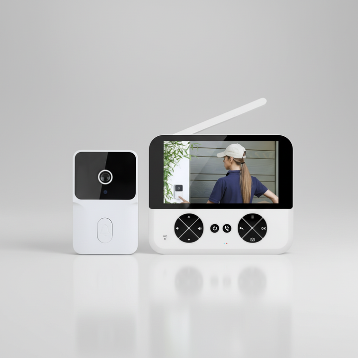 Watchiva Video-Türklingel: Kabellose 4K-Kamera für zuverlässige Smart Home Sicherheit und Überwachung.