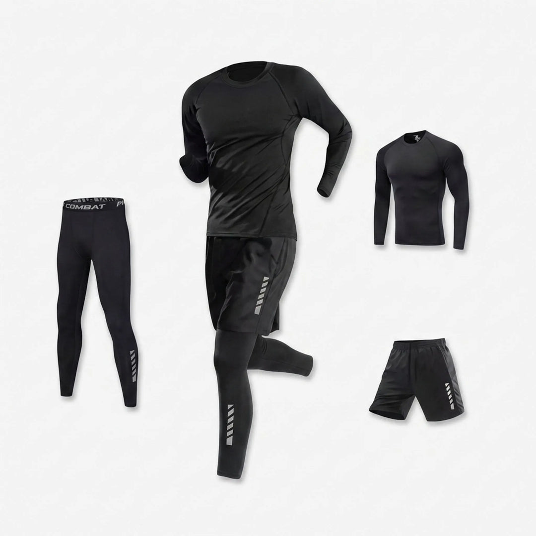 Herren Schwimm-Set für Wassersport & Fitness: schnelltrocknende Bademode mit UV-Schutz, 3-teilig.