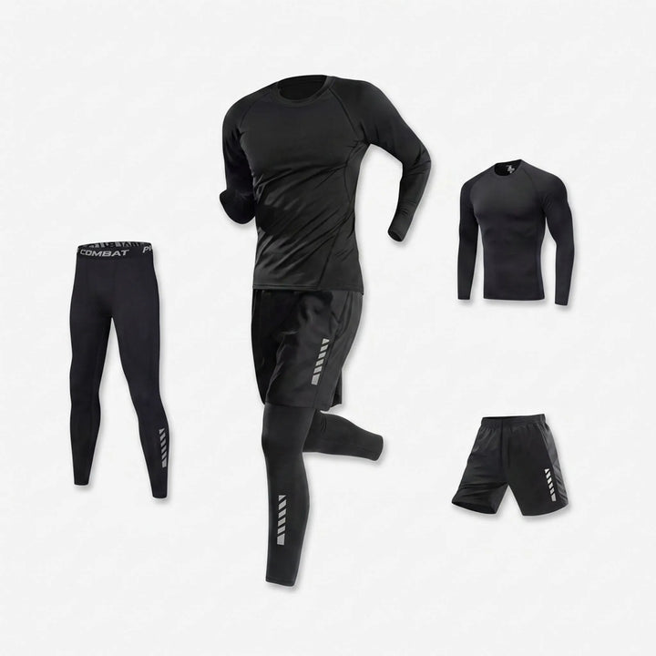 Herren Schwimm-Set für Wassersport & Fitness: schnelltrocknende Bademode mit UV-Schutz, 3-teilig.