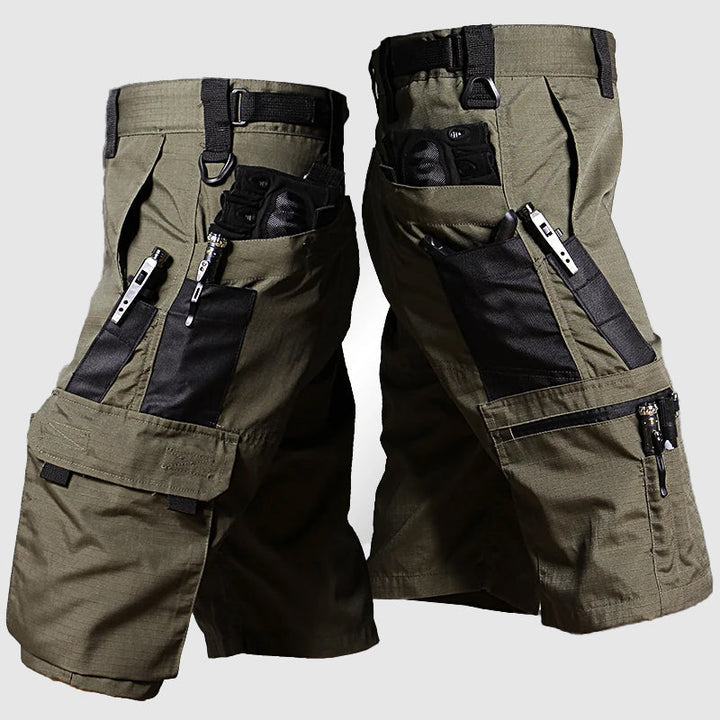 Praktische Herren Dynamo Shorts mit Taschen, perfekt für Outdoor, Reise & Alltag. Kurze Hose für den Sommer.