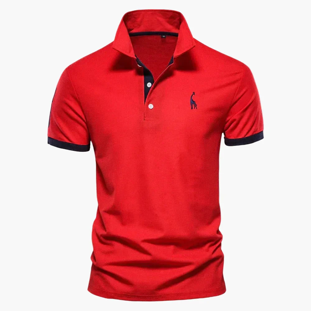 Klassisch-modernes Herren Poloshirt. Vielseitiges, atmungsaktives Oberteil für Freizeit, Büro & Sport. Kurzarm.