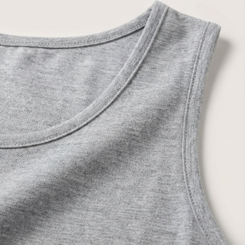 Damen Fitness Tanktop Samantha, unifarben und elastisch. Ideal für intensive Workouts im Gym oder Yoga-Einheiten.