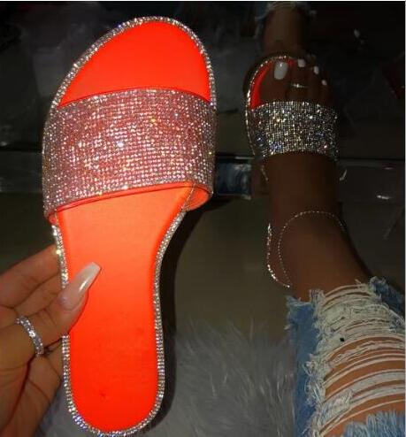 Leichte Damensandalen, modische Flip-Flops mit Glitzer, für Komfort & Stil im Sommer.