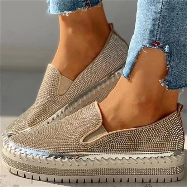 Elegante Damen-Slipper, orthopädisch mit Arch Support. Bequeme Schuhe für den Alltag und Fußgesundheit.