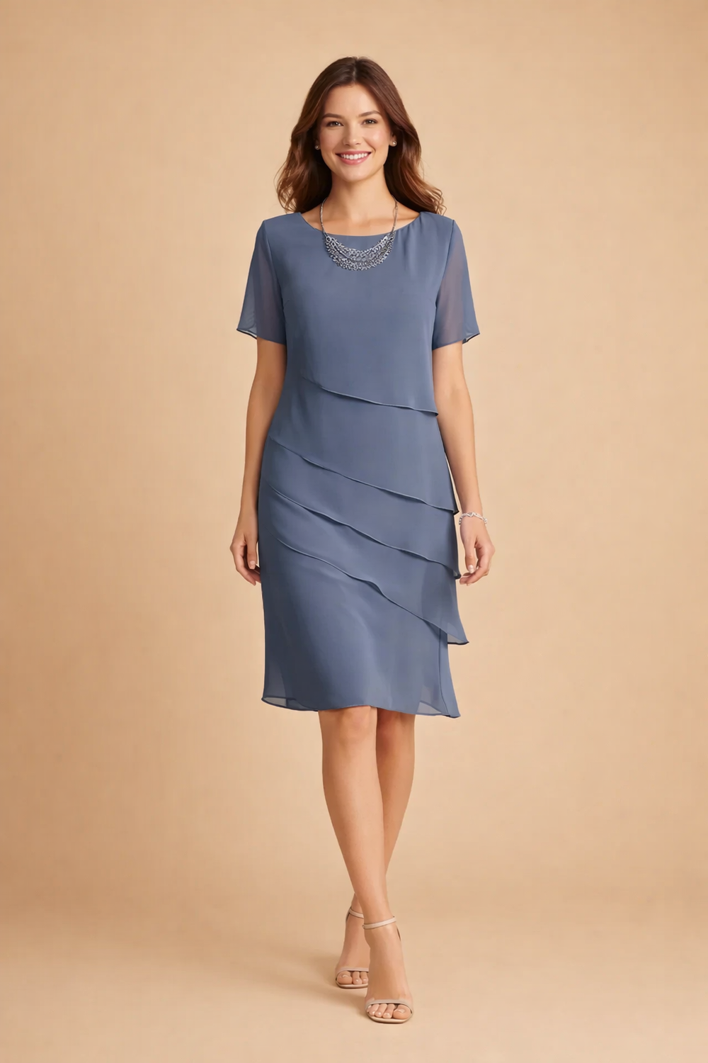 Luftiges Sommerkleid Damen, komfortabel & atmungsaktiv. Perfekt für festliche Frühlings- & Sommeranlässe.