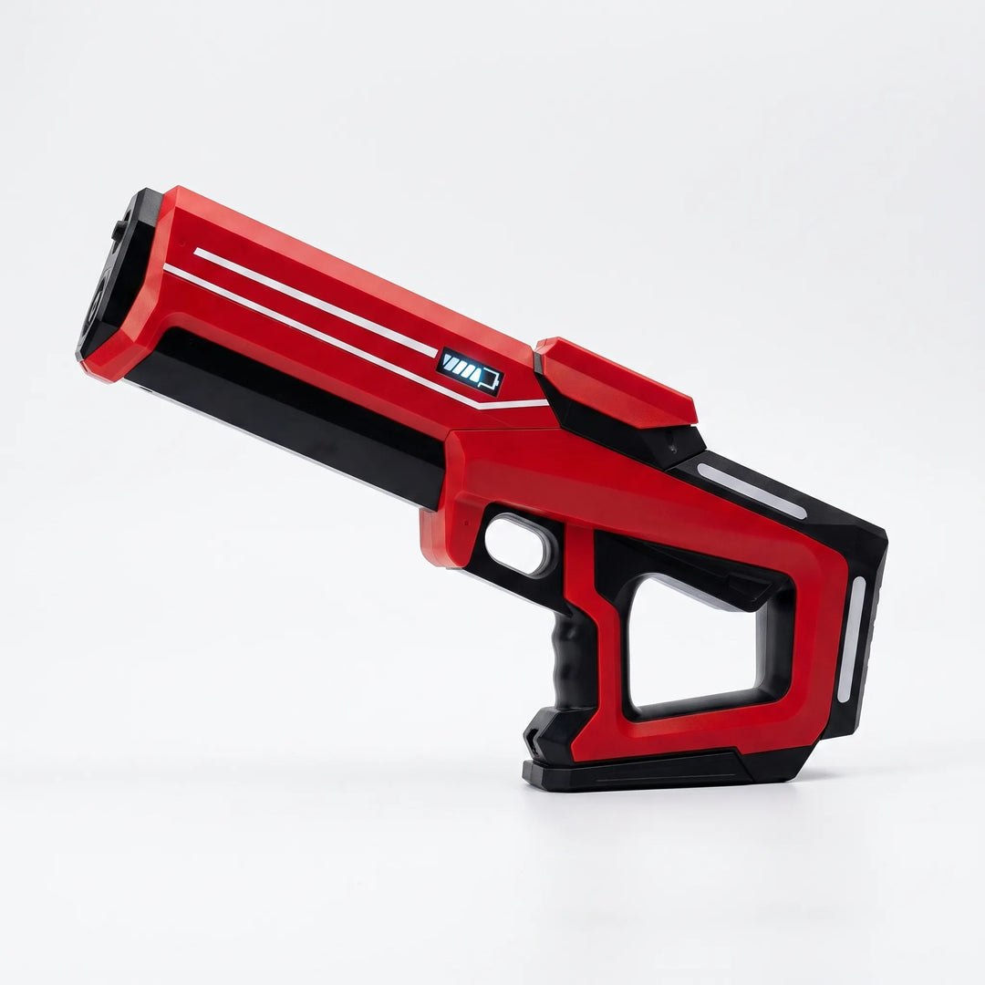 Leistungsstarke automatische Wasserpistole für Sommer und Outdoor-Wasserspiele am Strand oder Pool.